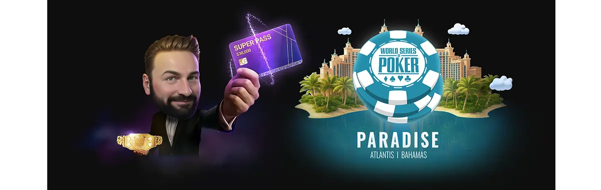 WSOP Paradise海岛赛事视觉